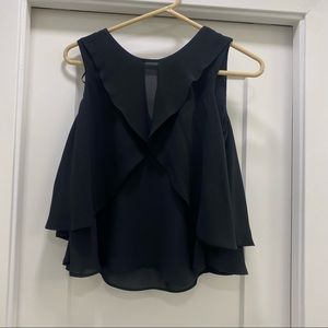 Zara top- black sleeveless